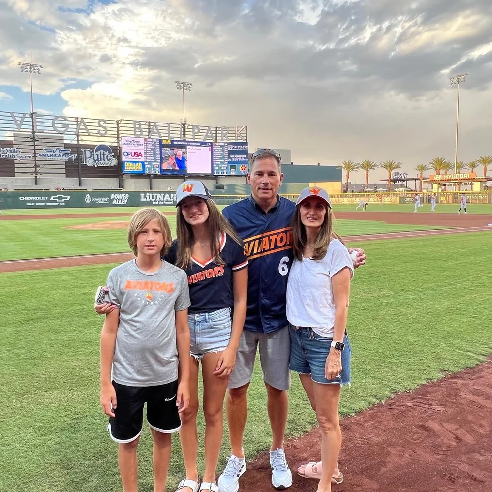 Bruce Cassidy at the Aviators ⚾️ — VGK Lifestyle